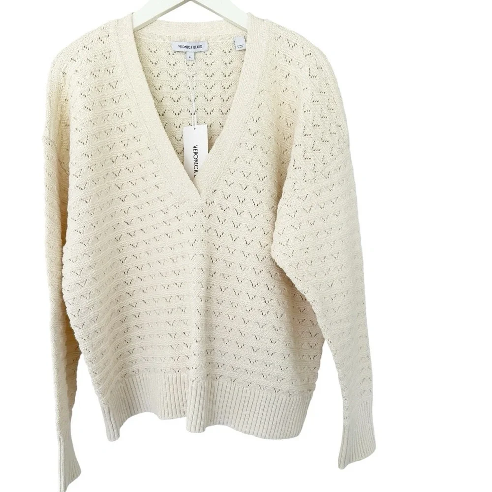 Veronica Beard • Bracia Pointelle Sweater - Picture 11 of 13